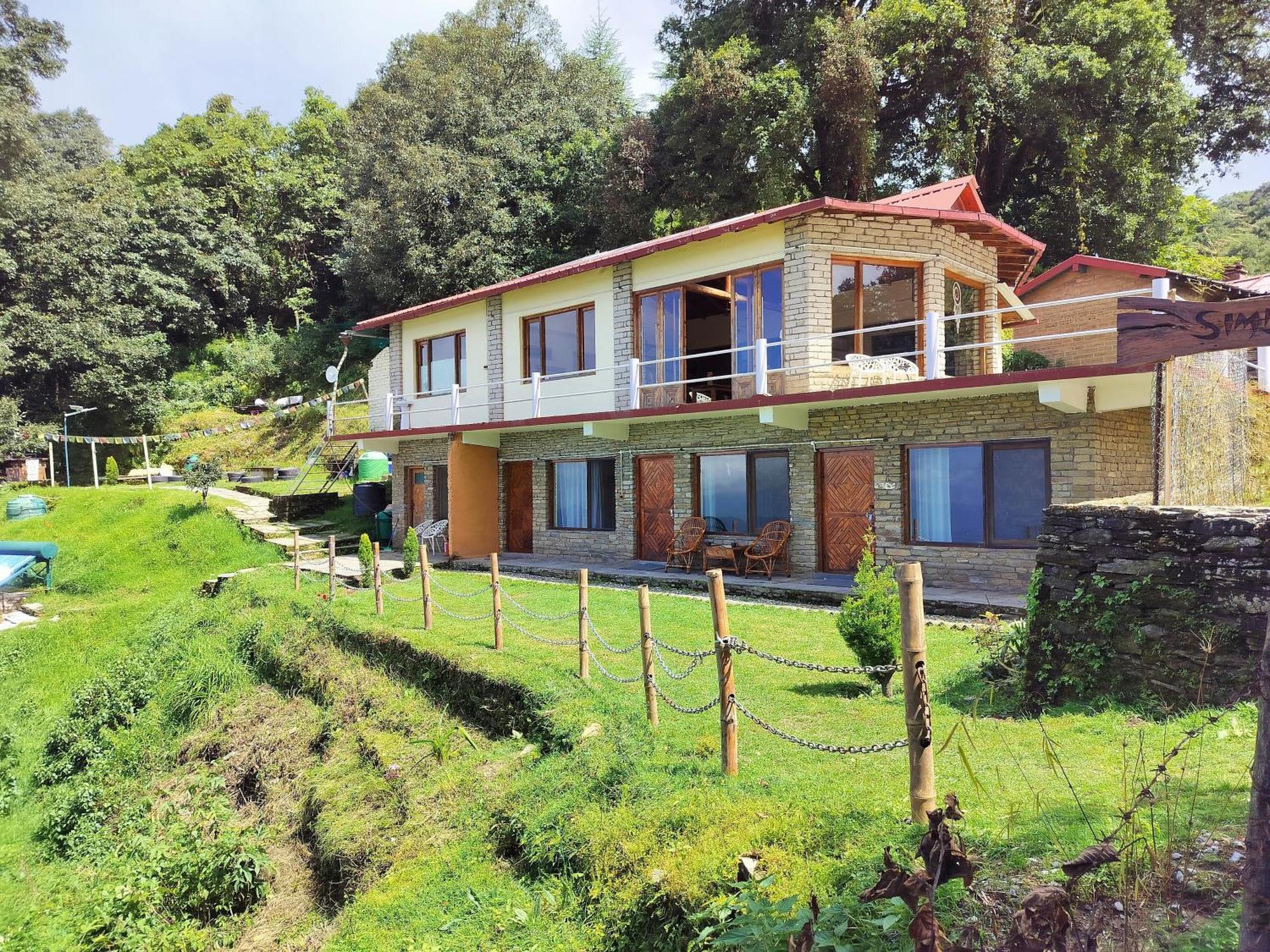 Simba Jungle Lodge, Binsar Wildlife Sanctuary Экстерьер фото